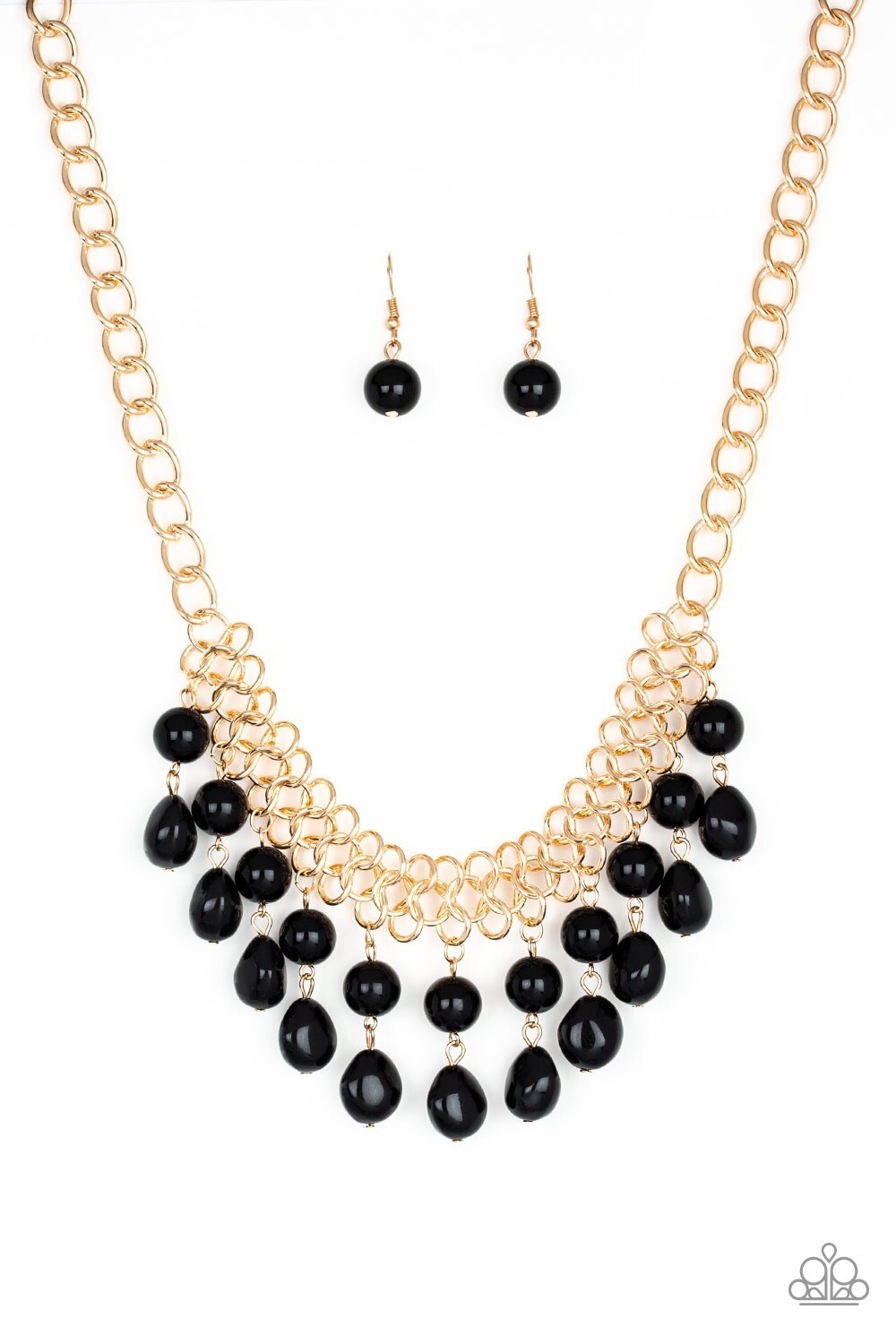 Paparazzi-5th Avenue Fleek-Black Pearls
