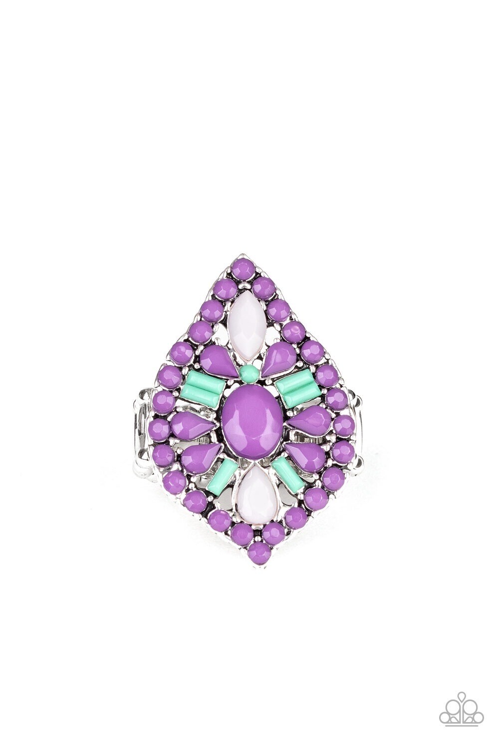 Paparazzi-Jungle Jewelry-Purple