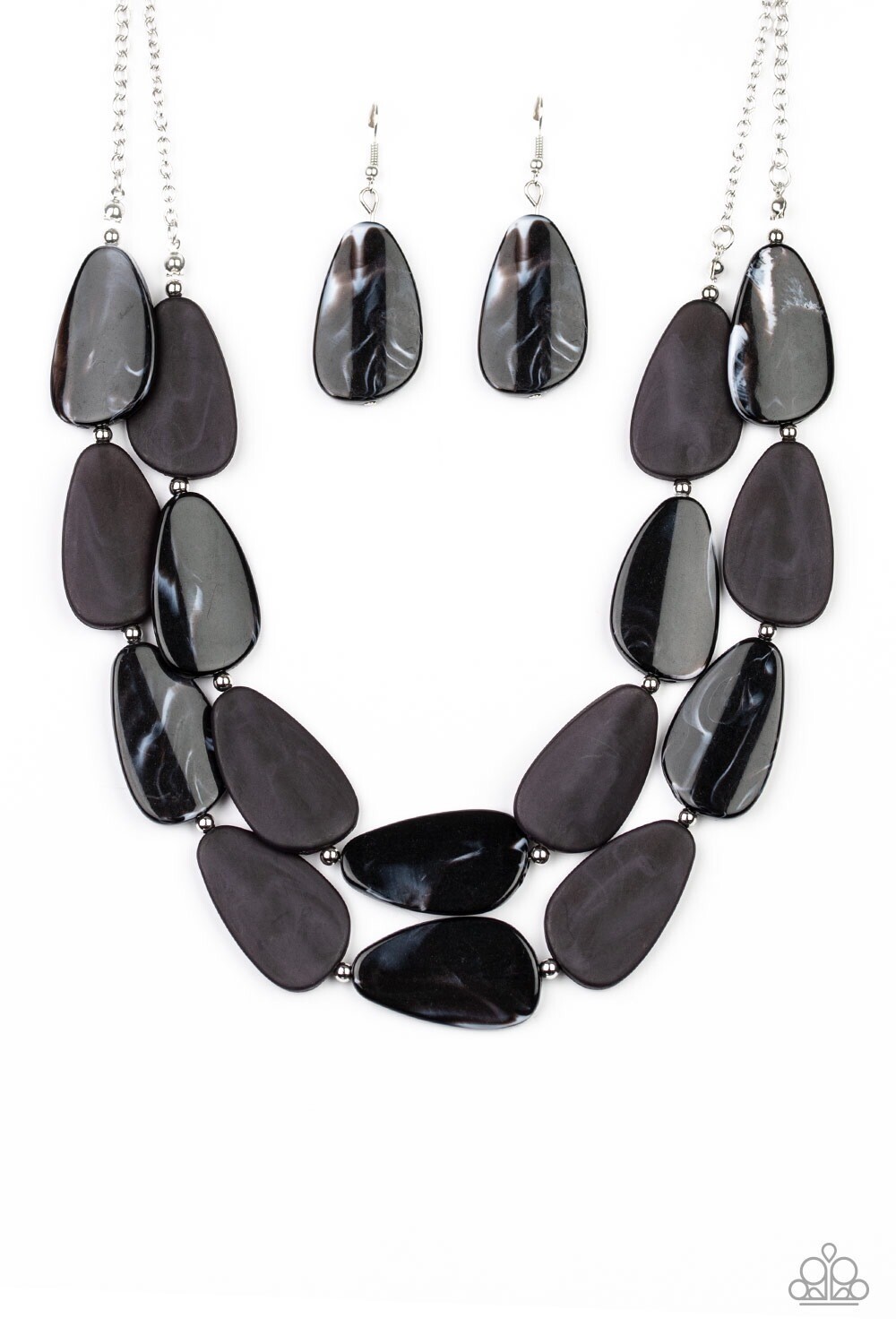 Paparazzi-Colorfully Calming - Black