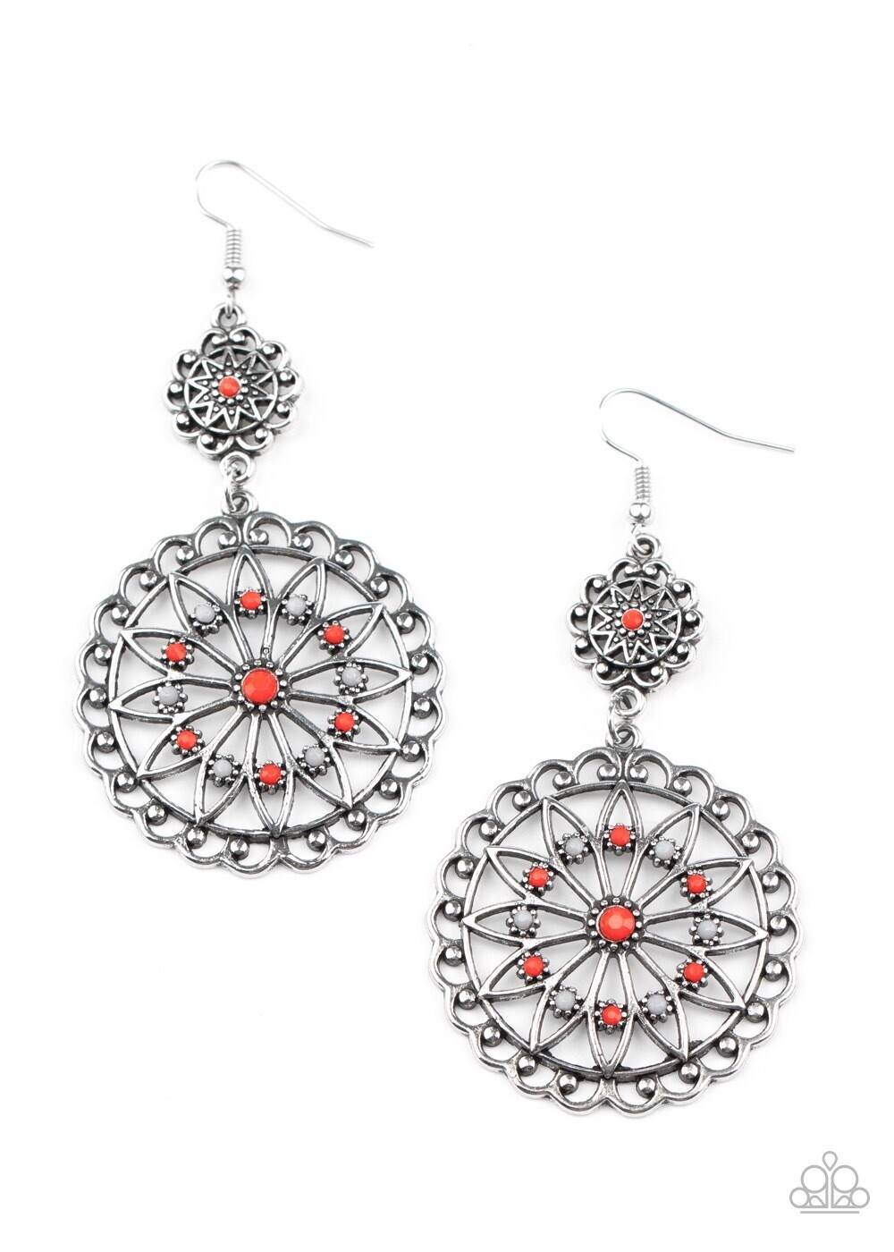 Paparazzi-Beaded Brilliance-Red