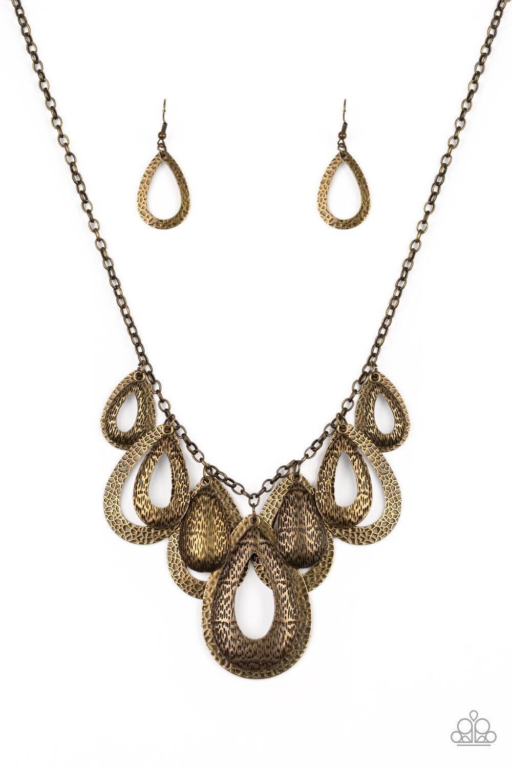 Paparazzi-Teardrop Tempest-Brass