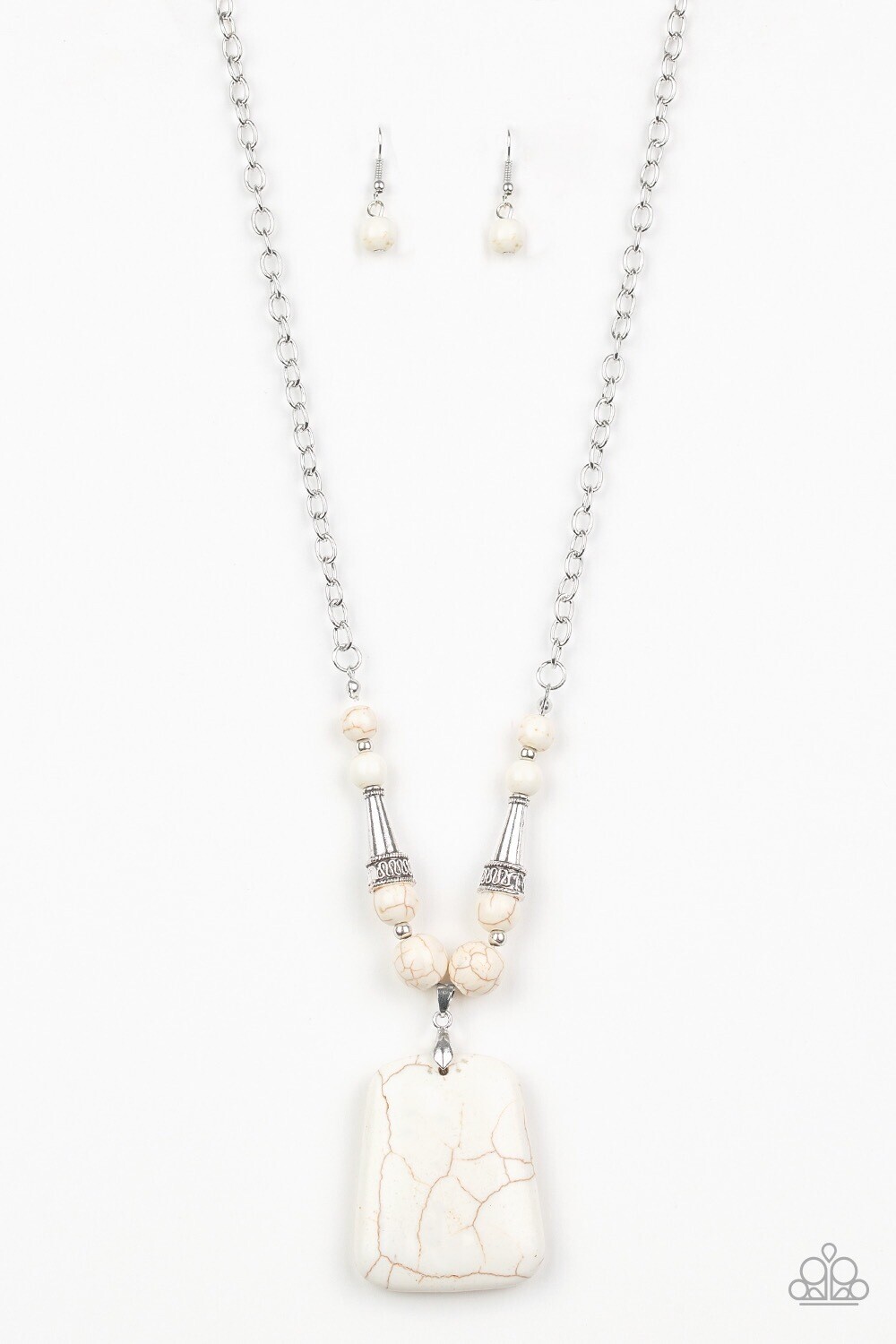 Paparazzi-Sandstone Oasis-White