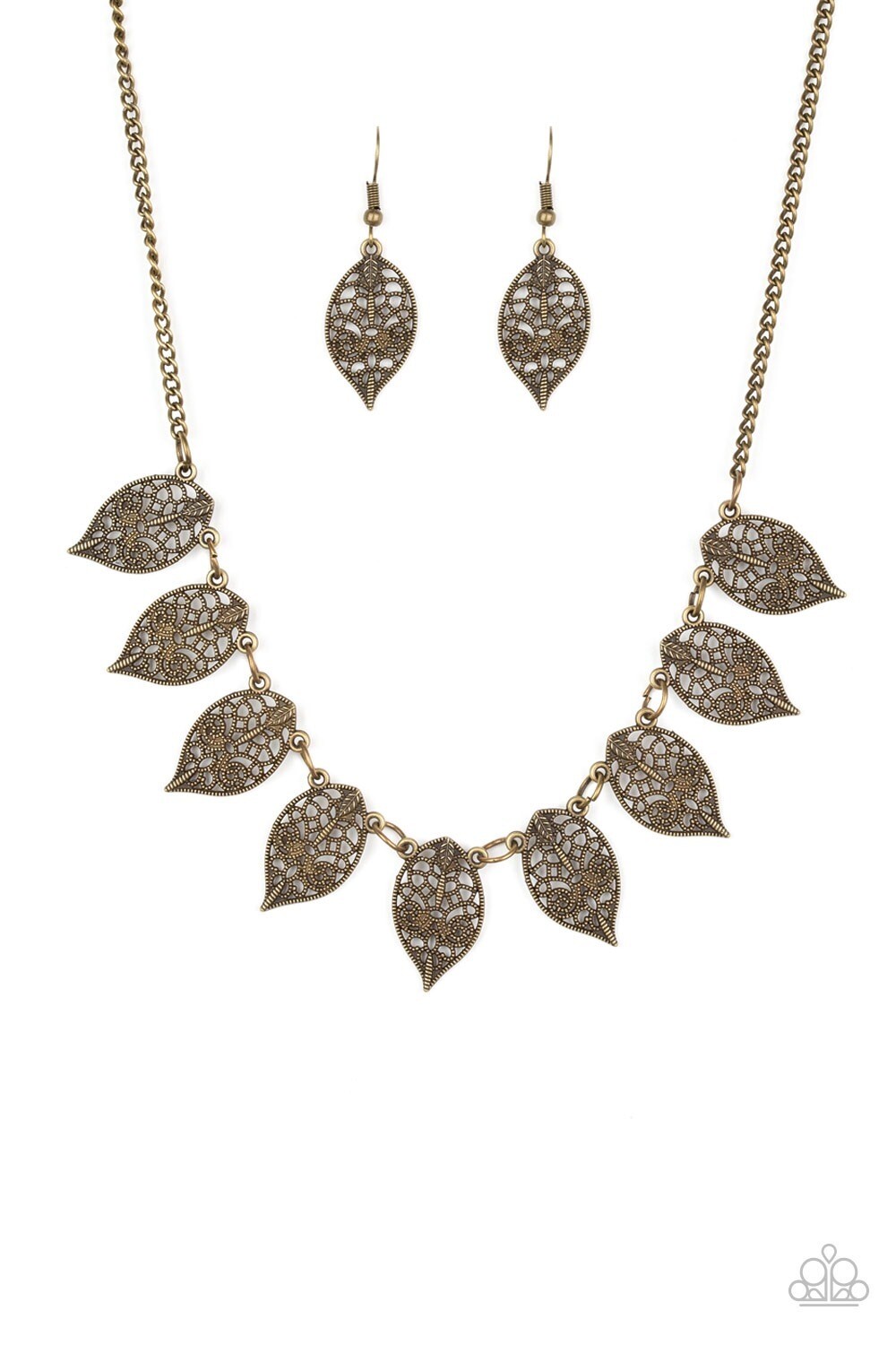 Paparazzi-Leafy Lagoon - Brass