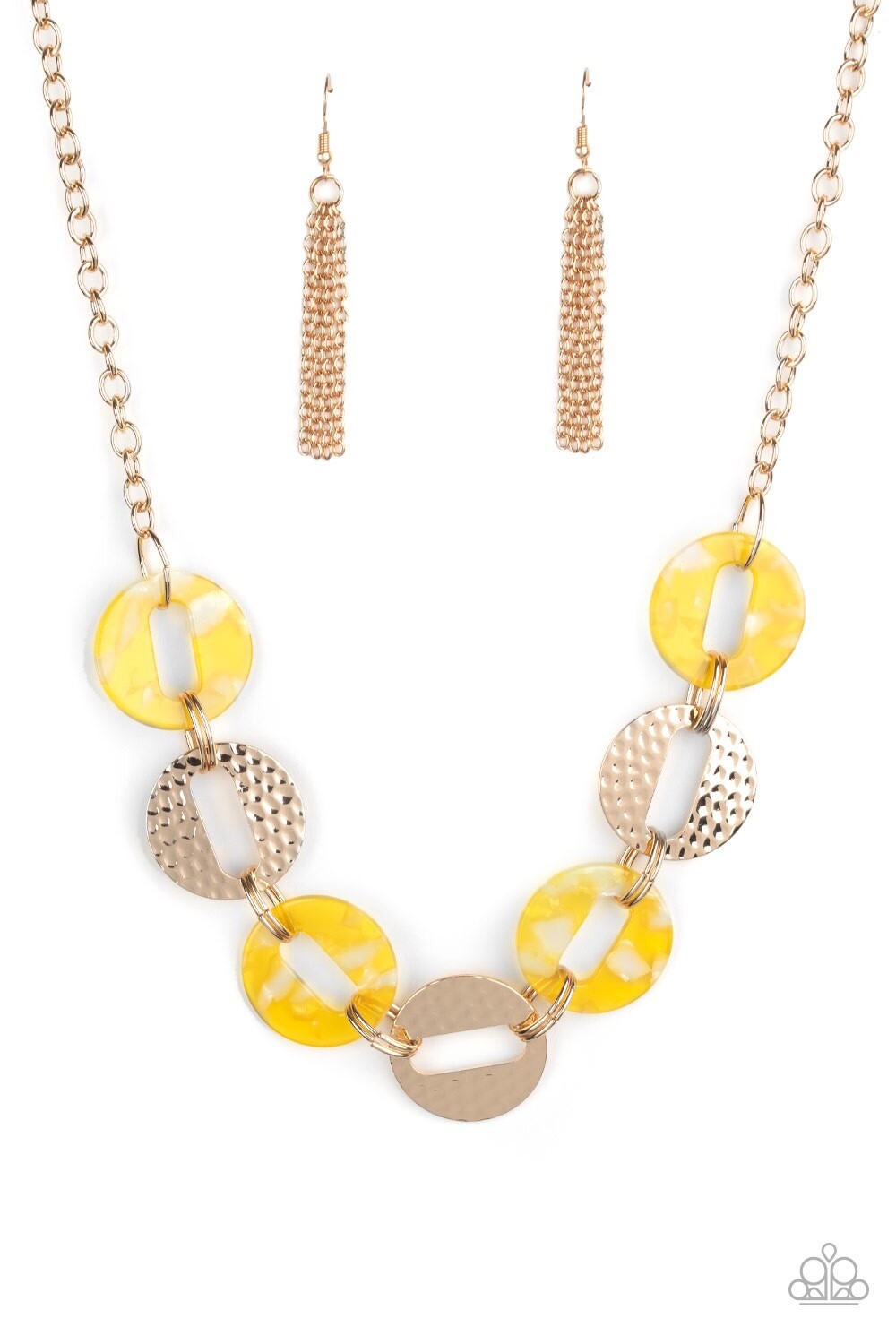 Paparazzi-Retro Retrograde - Yellow
