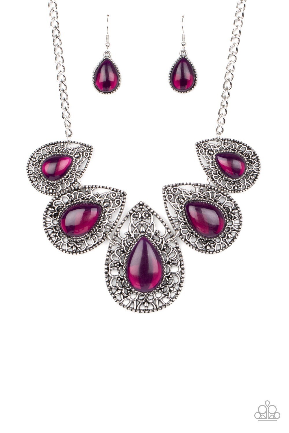 Paparazzi-Opal Auras - Purple