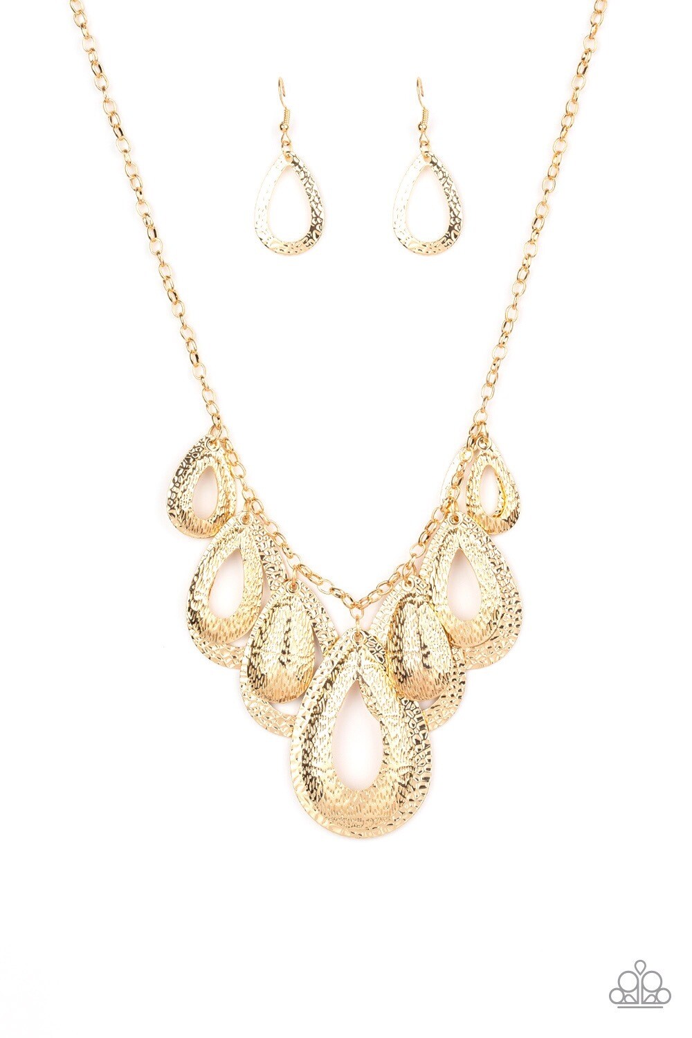 Paparazzi-Teardrop Tempest - Gold