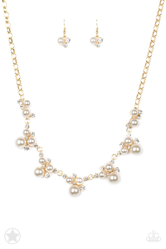 Paparazzi-Toast to Perfection-Gold Pearls