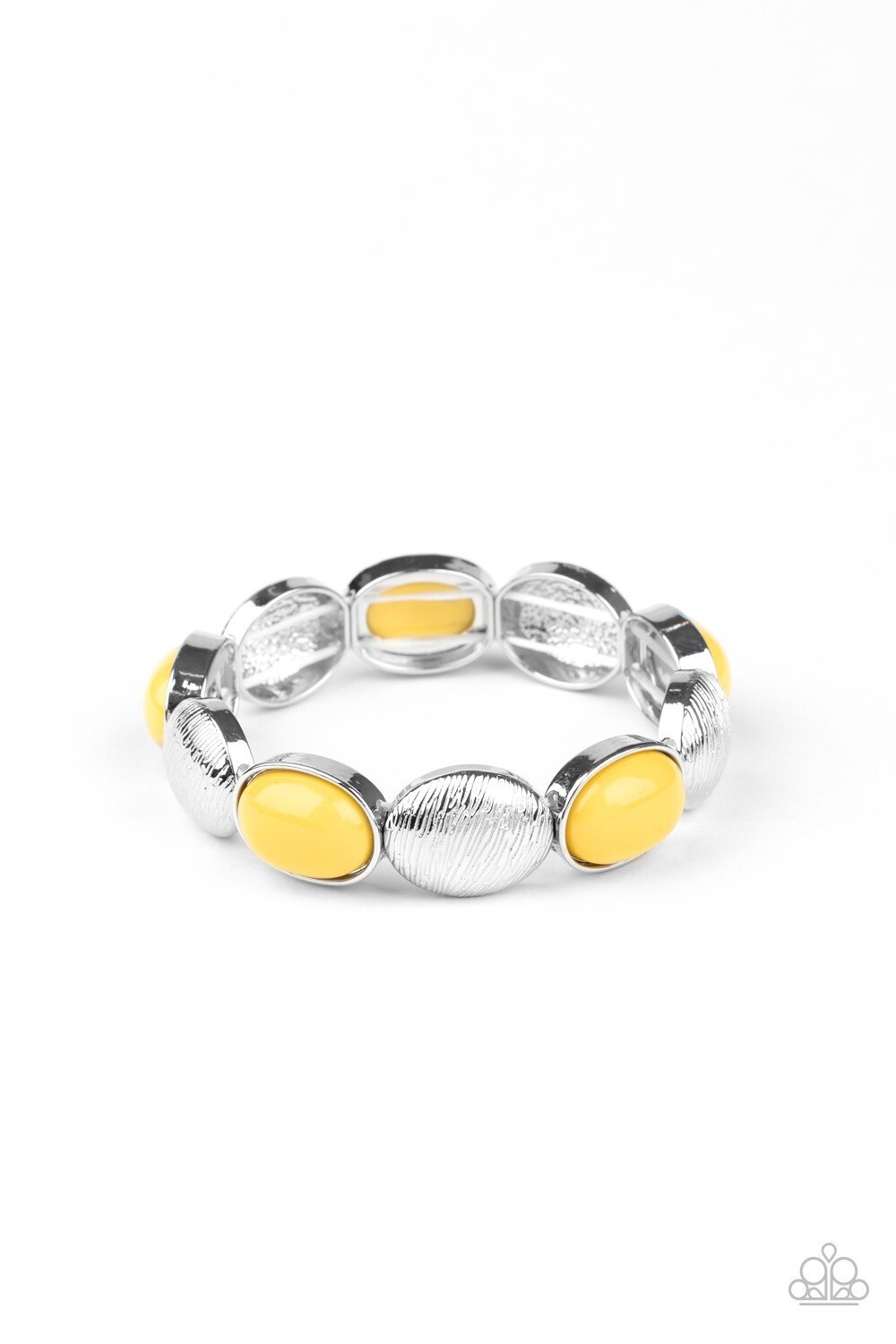 Paparazzi-Decadently Dewy - Yellow