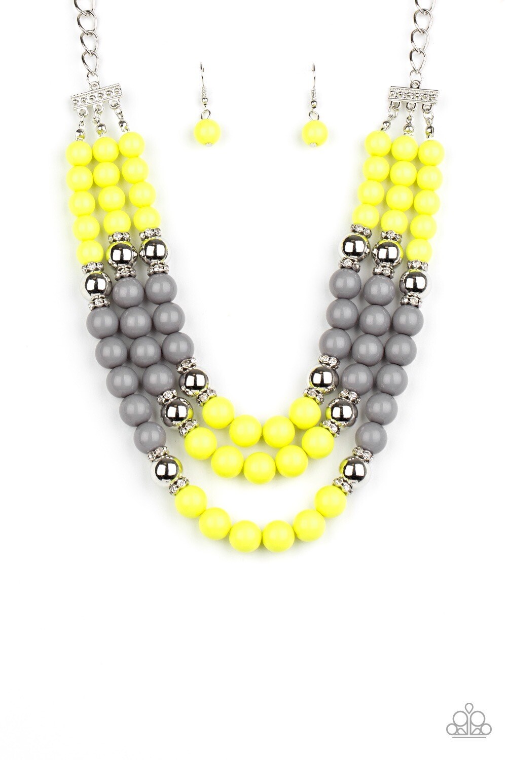 Paparazzi-BEAD Your Own Drum - Yellow