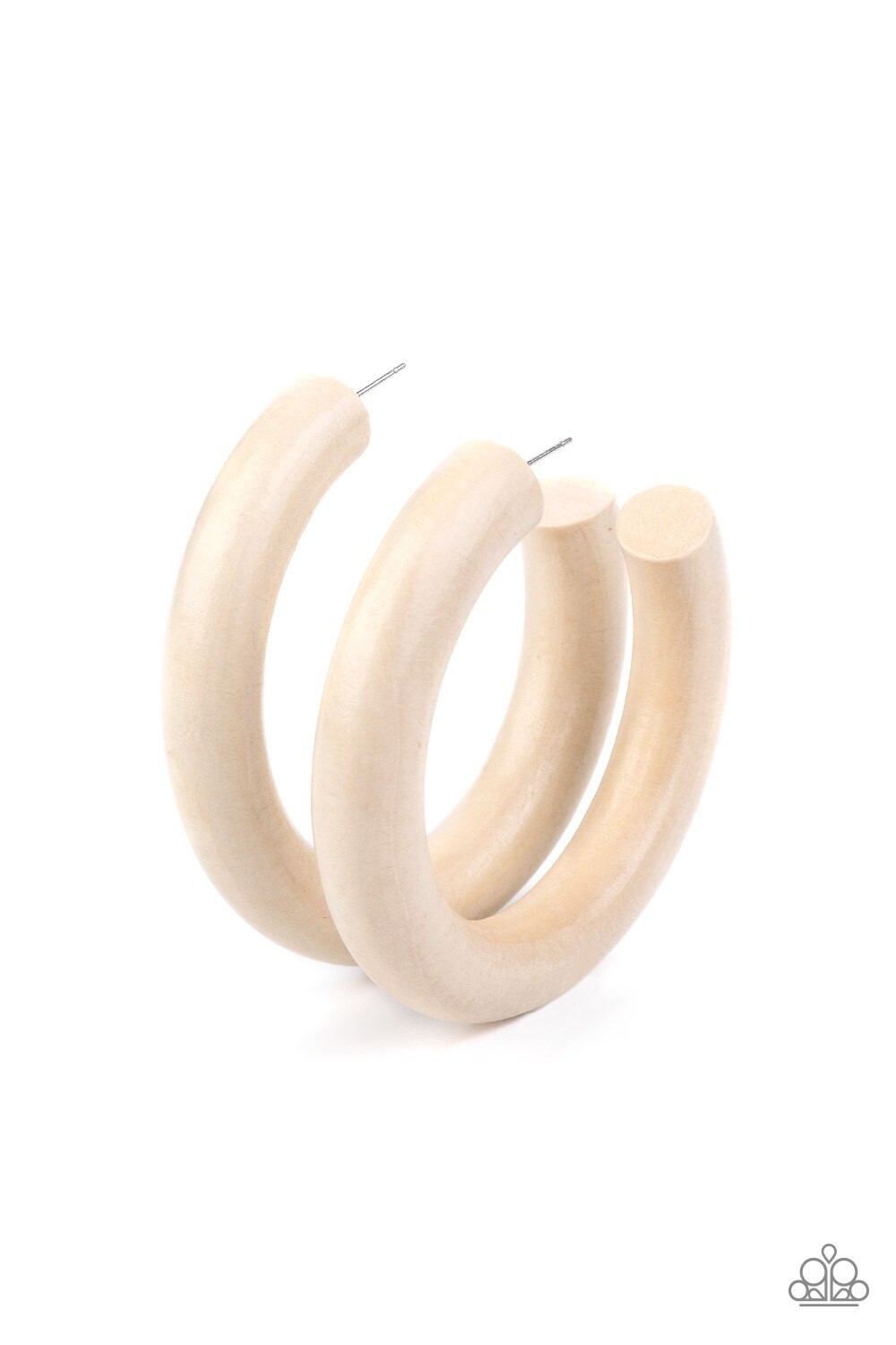 Paparazzi-I WOOD Walk 500 Miles - White Hoop