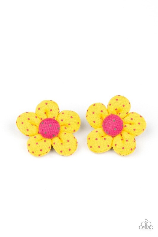 Paparazzi-Polka Dotted Delight - Yellow