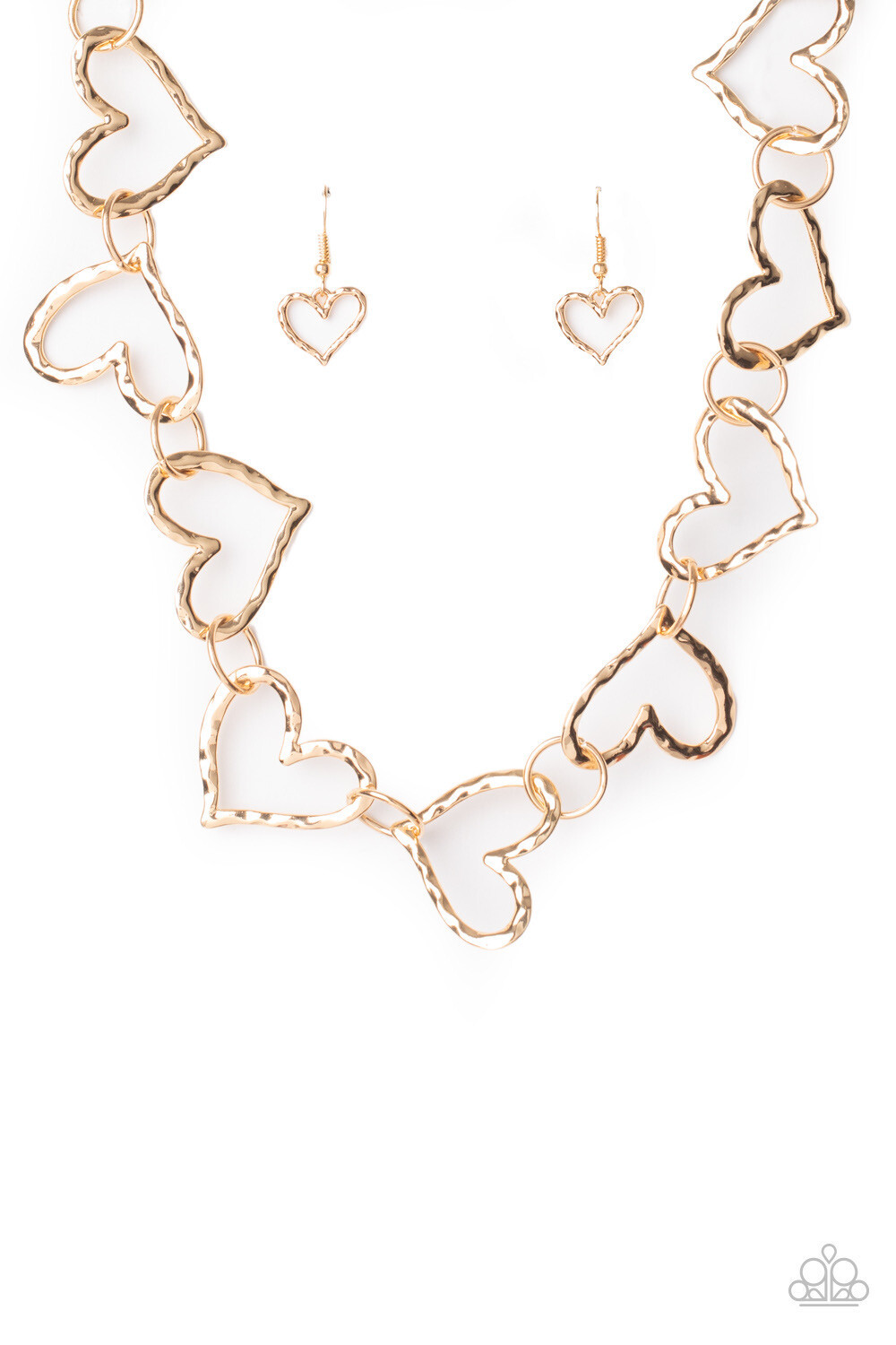 Paparazzi-Vintagely Valentine - Gold