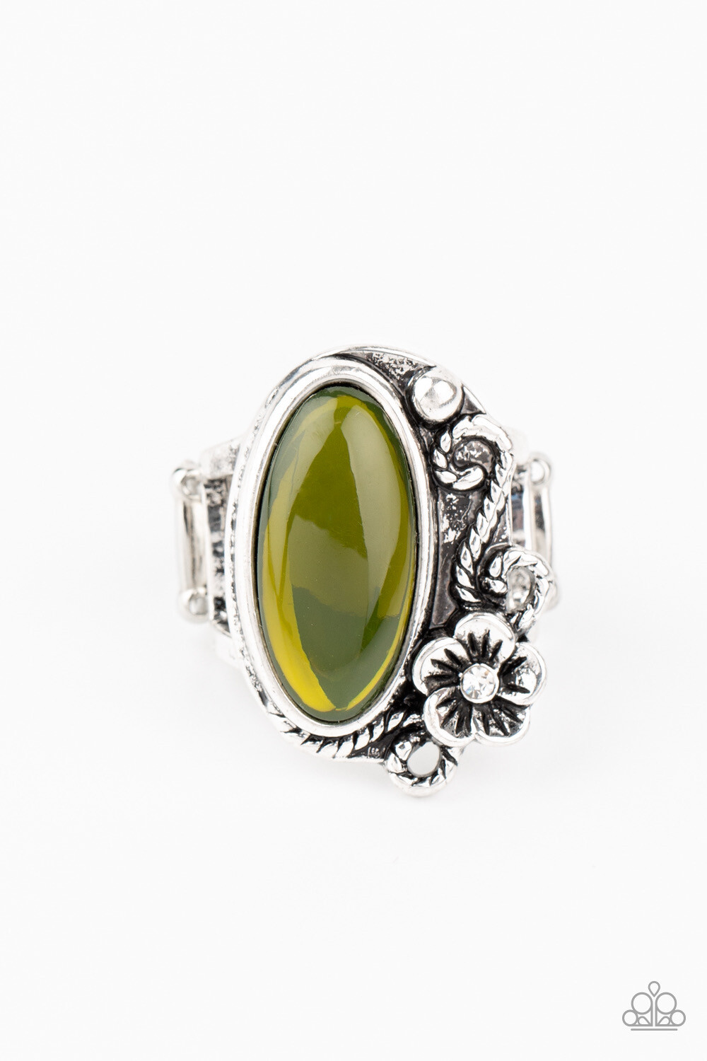 Paparazzi-Any DAISY Now - Green