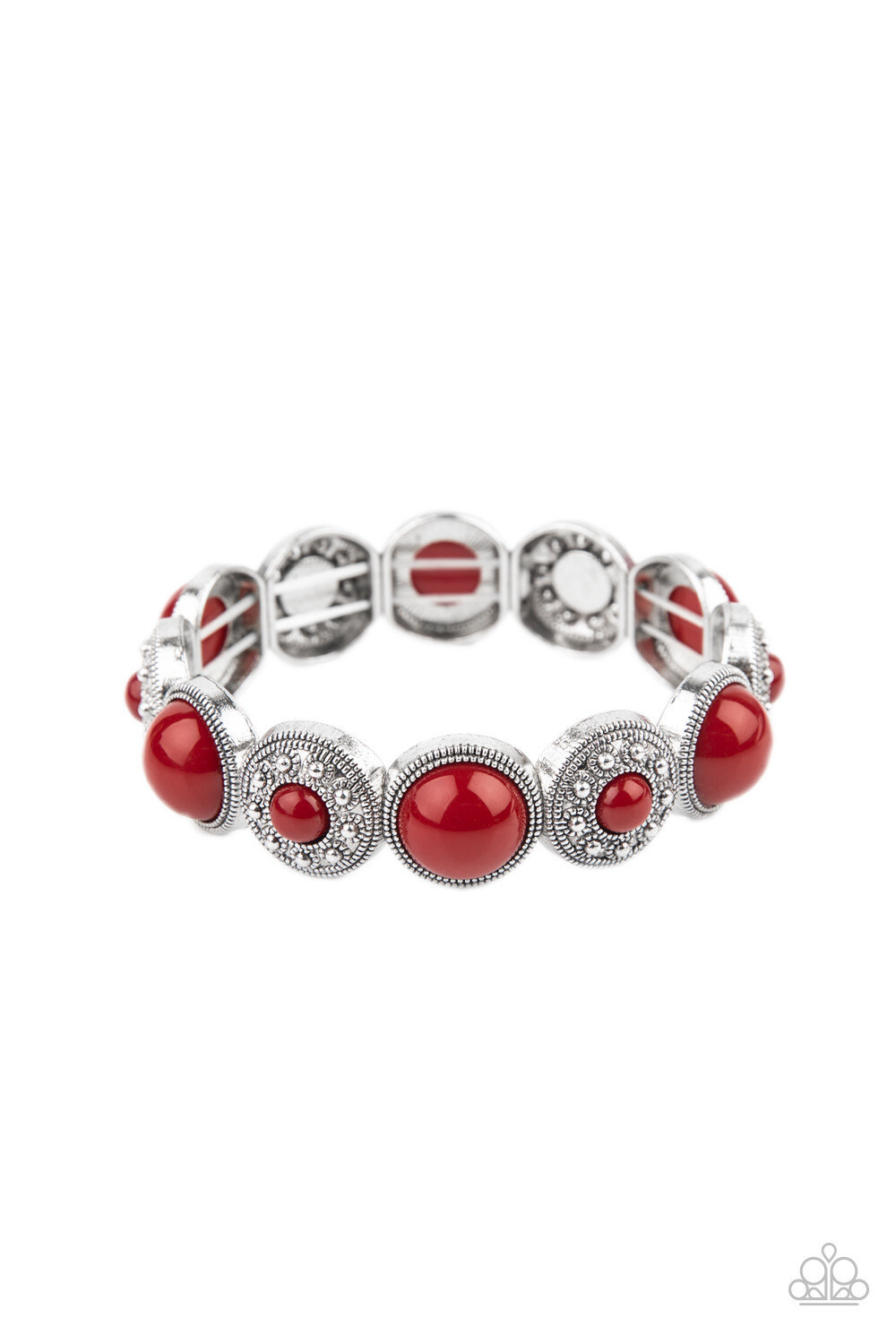Paparazzi-Garden Flair - Red