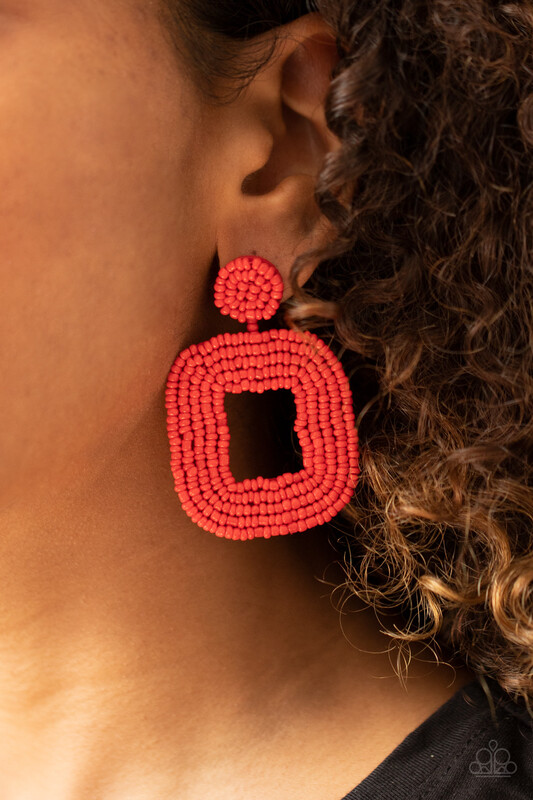 Paparazzi-Beaded Bella - Red