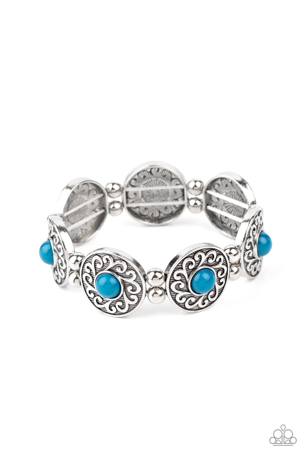 Paparazzi-Flirty Finery - Blue