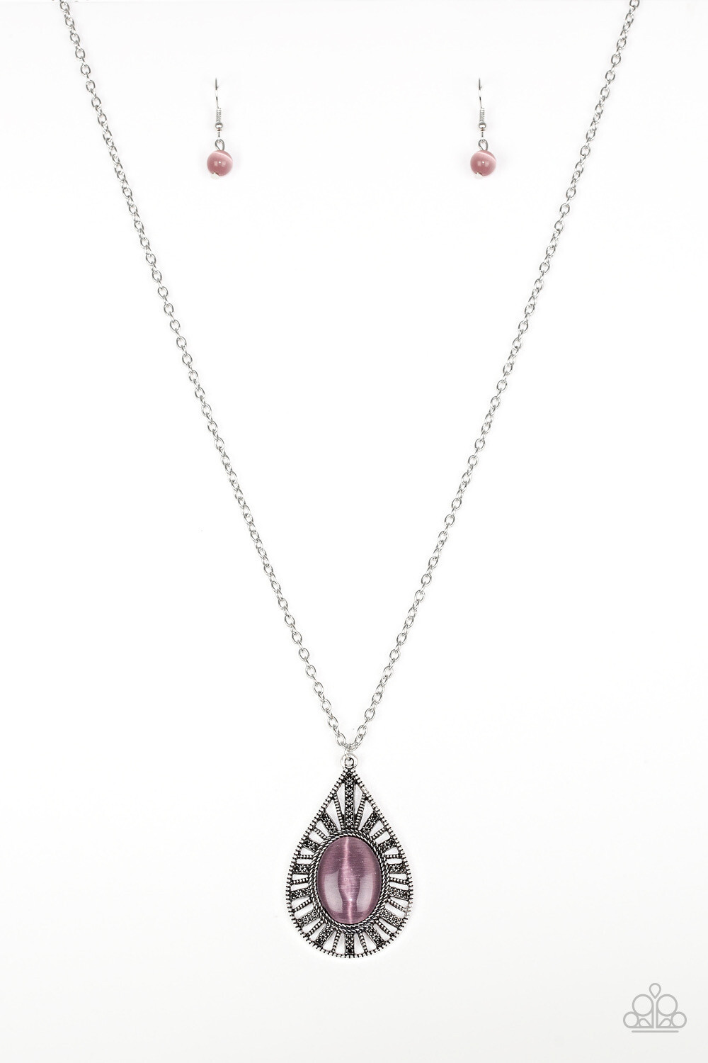 Paparazzi-Total Tranquility-Purple Necklace 