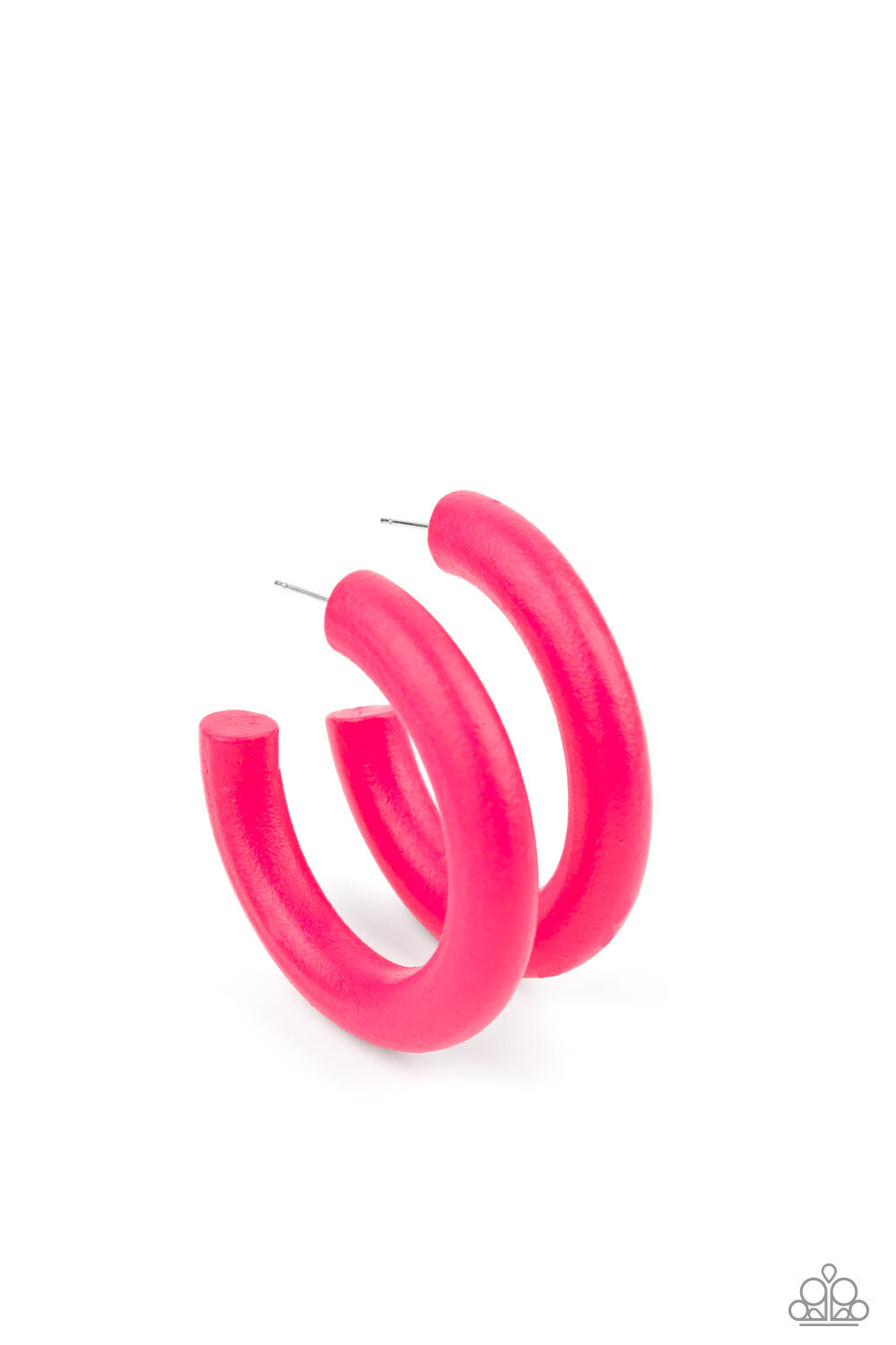 Paparazzi-Woodsy Wonder - Pink Hoop
