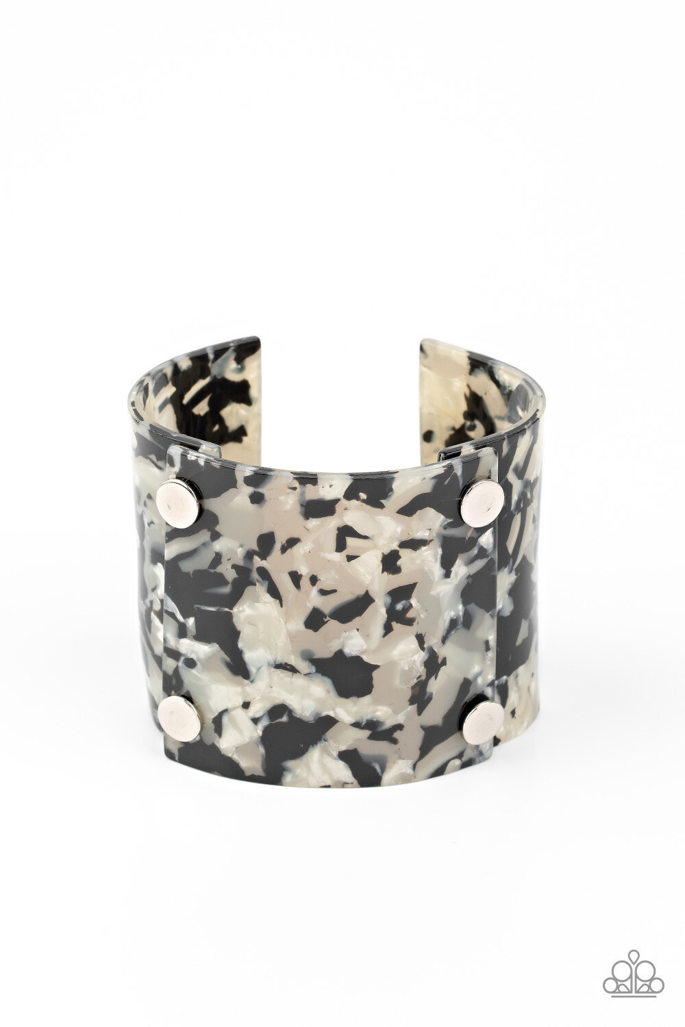 Paparazzi-What are you waiting FAUX? - Silver Cuff