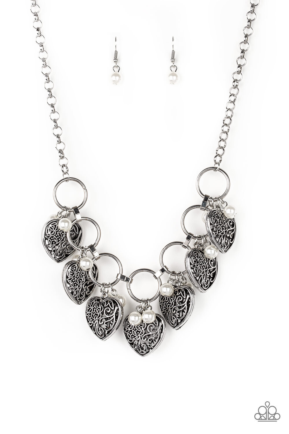 Paparazzi-Very Valentine - White