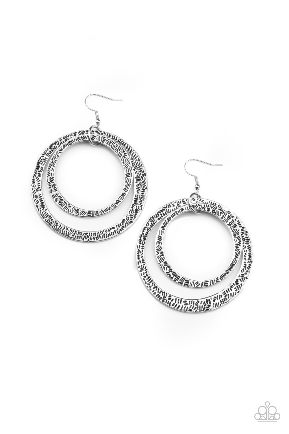 Paparazzi-Rounded Out-Silver