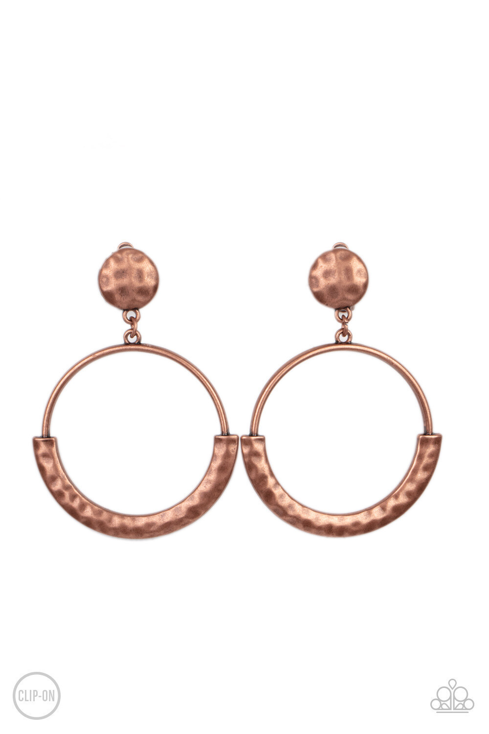 Paparazzi-Rustic Horizon-Copper Clip On