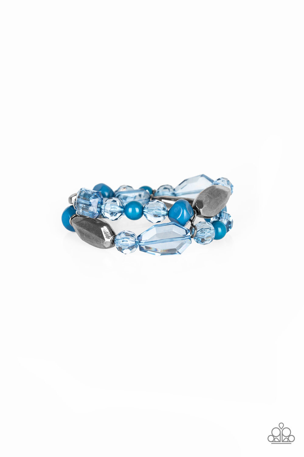 Paparazzi-Rockin Rock Candy-Blue
