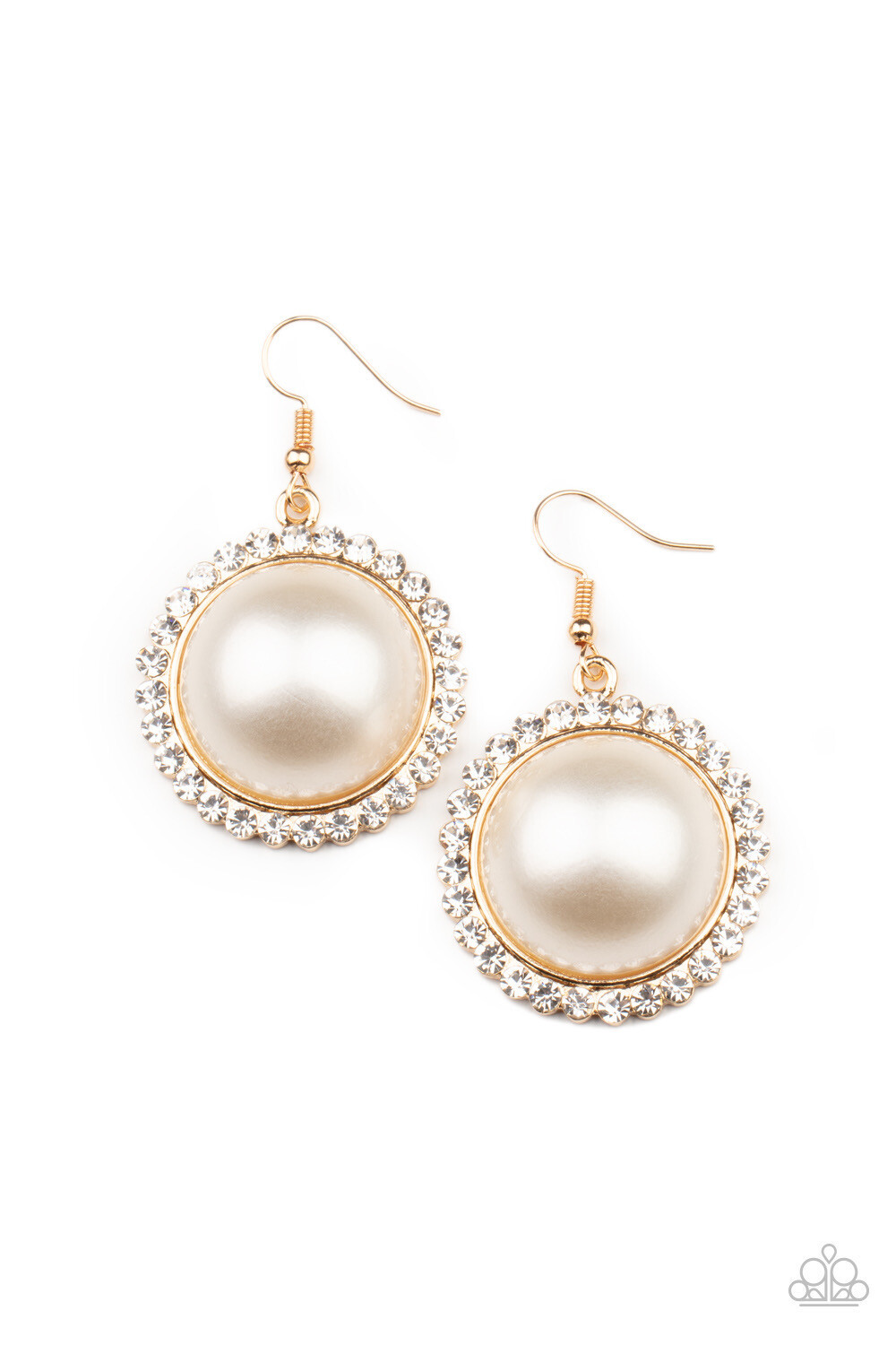 Paparazzi-Esteemed Elegance-Gold Pearls