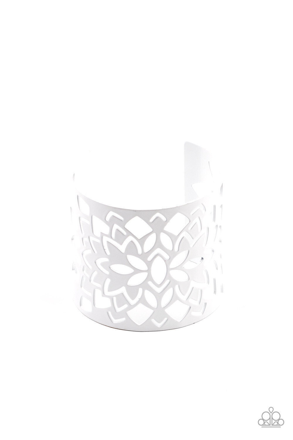 Paparazzi-Hacienda Hotspot - White Cuff