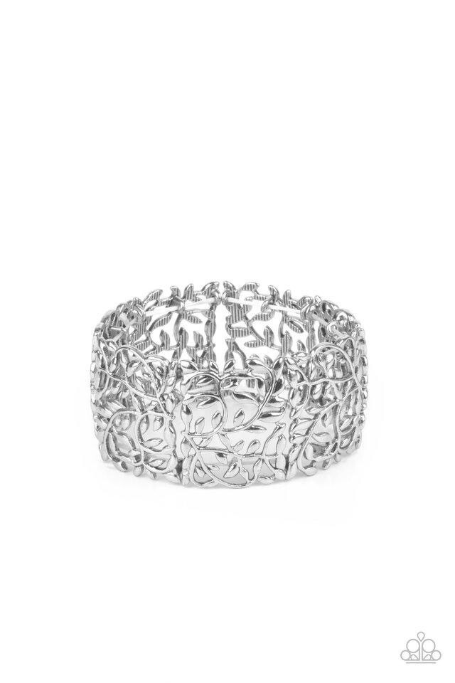 Paparazzi-Verdantly Vintage - Silver