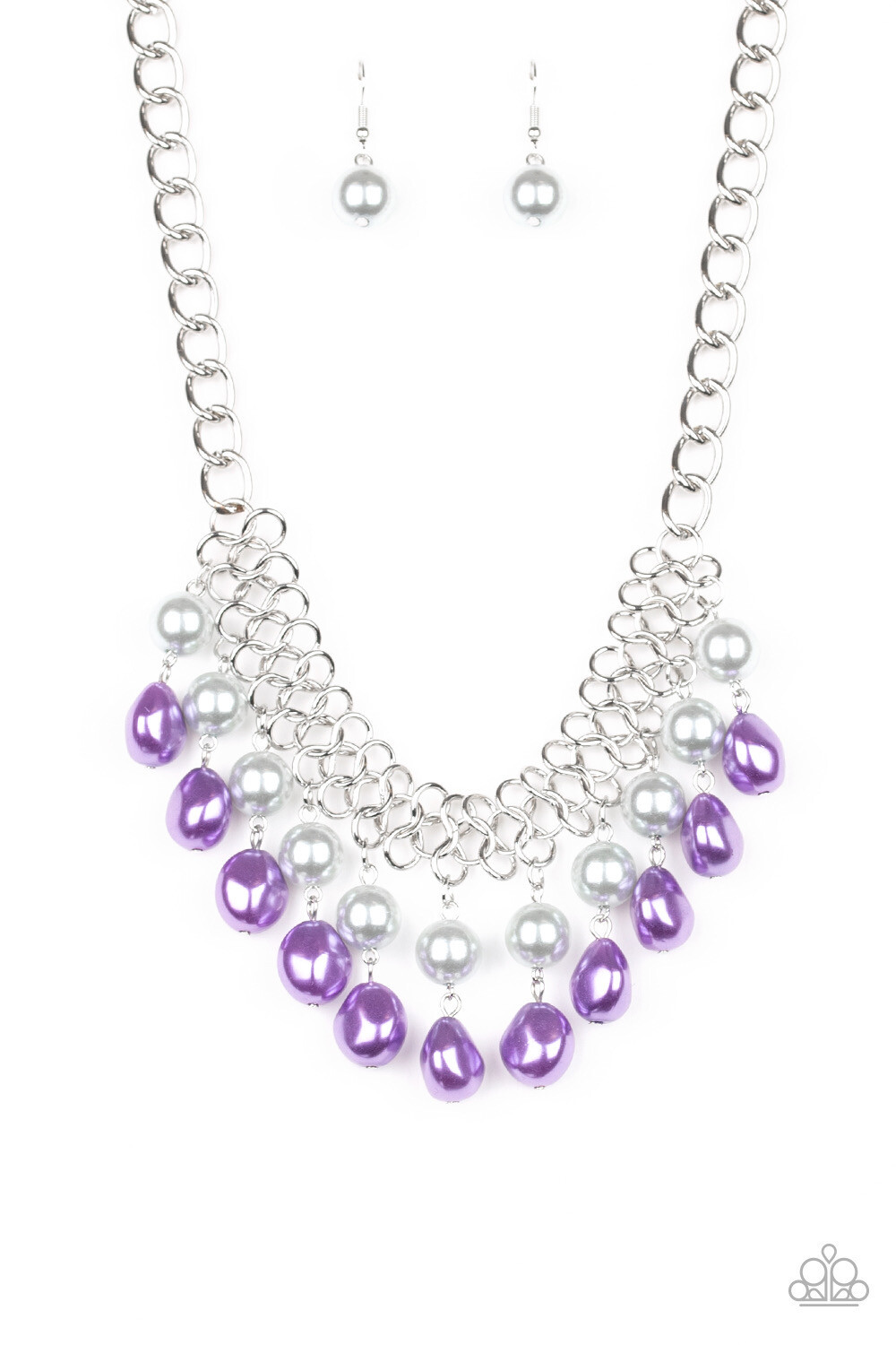 Paparazzi-5th Avenue Fleek - Multi (Purple) Pearls