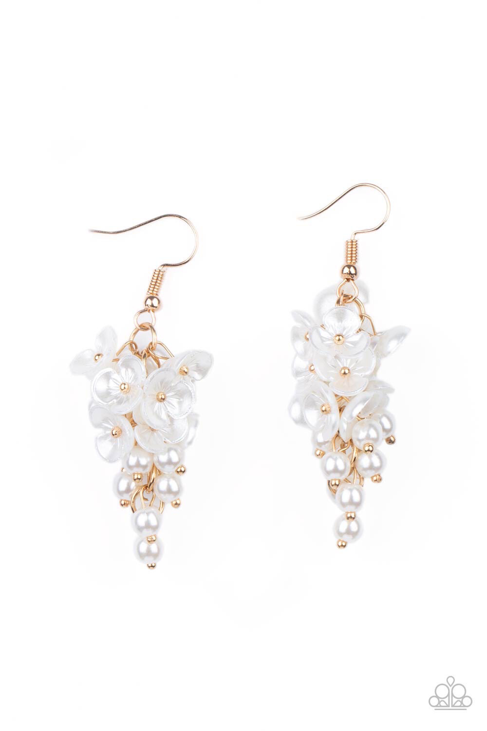 Paparazzi-Bountiful Bouquets-Gold Life Of The Party Exclusives June 2021