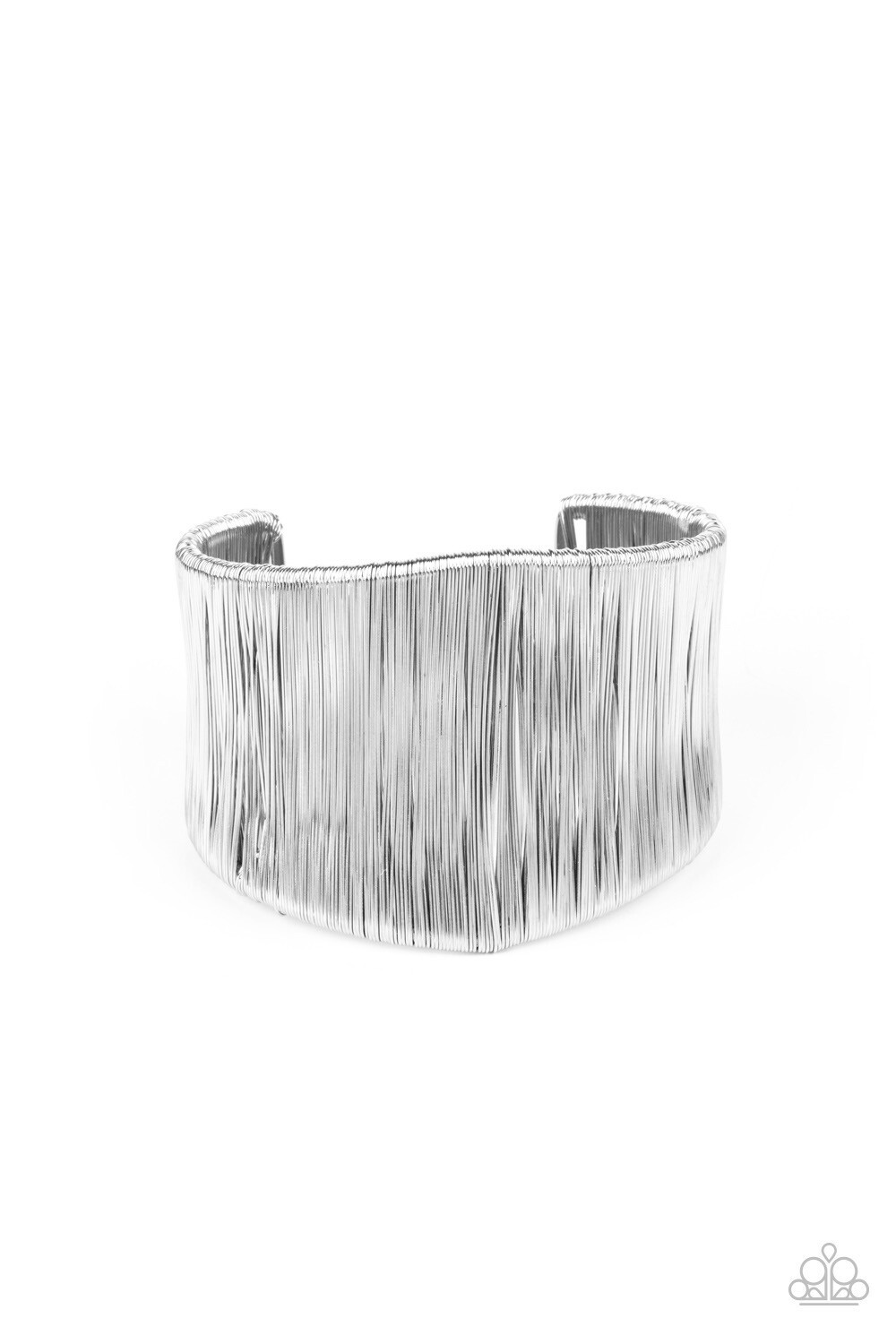 Paparazzi-Hot Wired Wonder-Silver Cuff