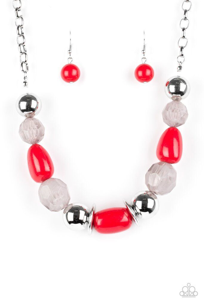Paparazzi-South Shore Sensation-Red