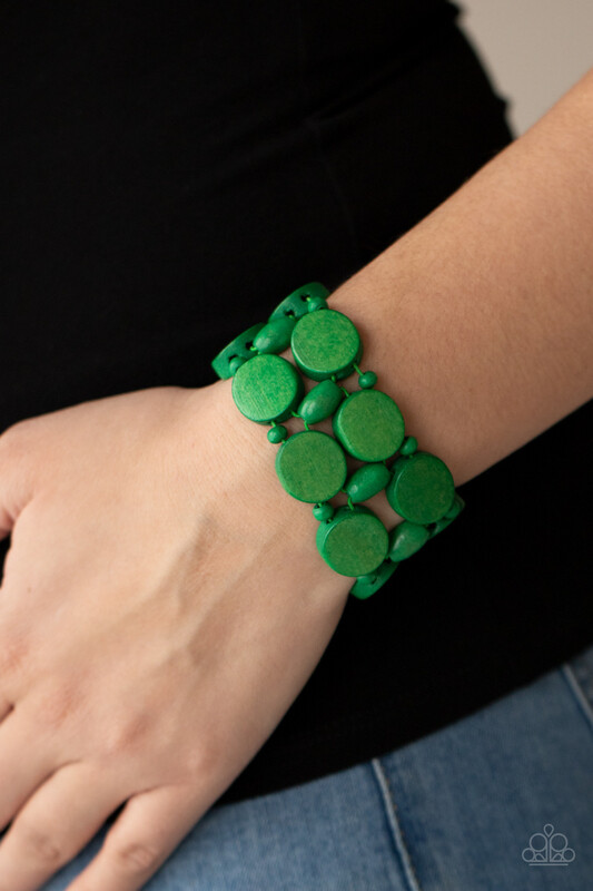 Paparazzi-Beach Bravado-Green