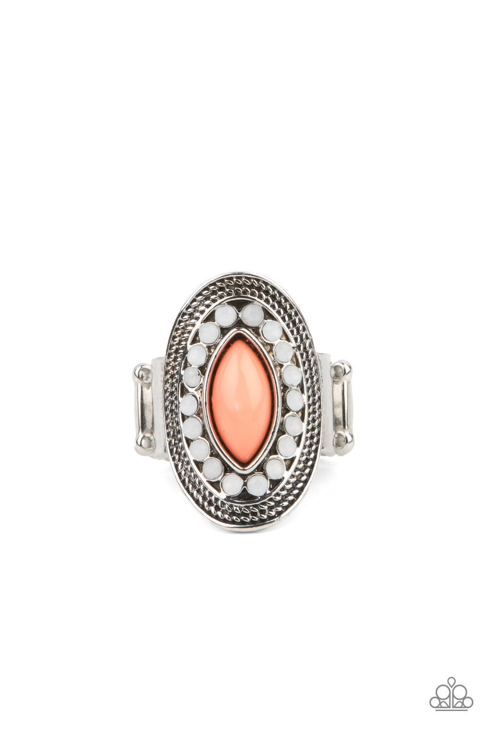 Paparazzi-Tea Light Twinkle - Orange