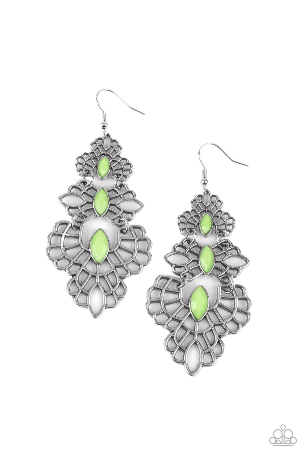 Paparazzi-Flamboyant Frills-Green