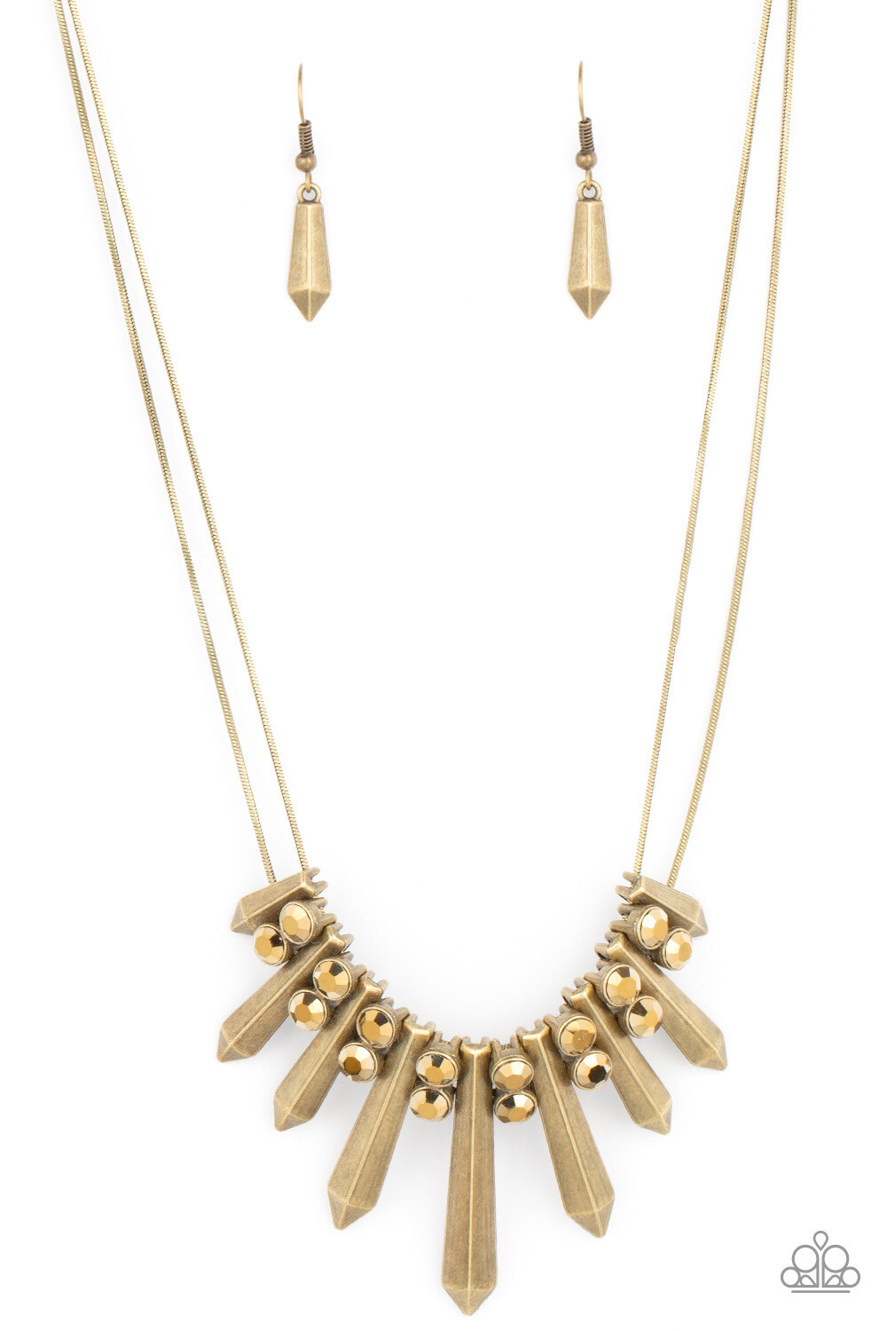Paparazzi-Dangerous Dazzle-Brass