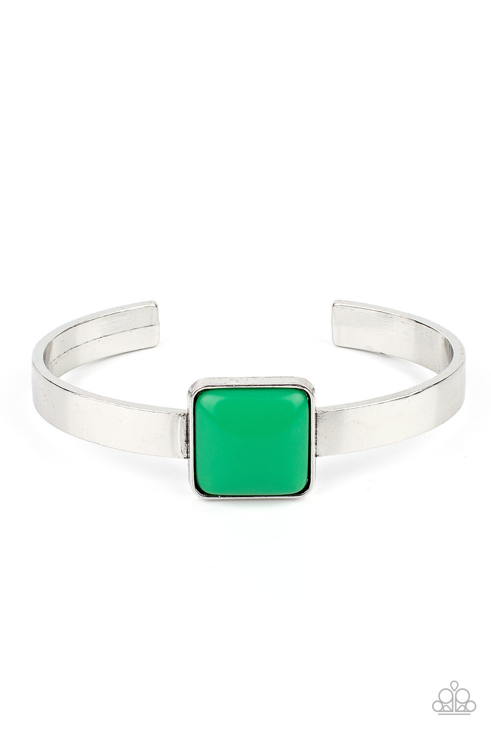 Paparazzi-Prismatically Poppin Green Cuff