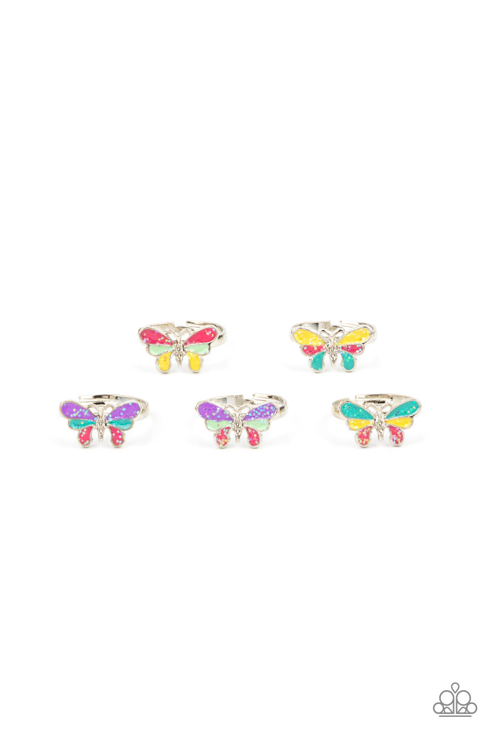 Starlet Shimmer-Butterfly Rings