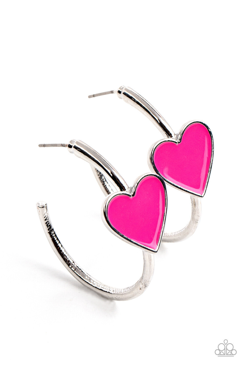 Paparazzi-Kiss Up-Pink Hoop
