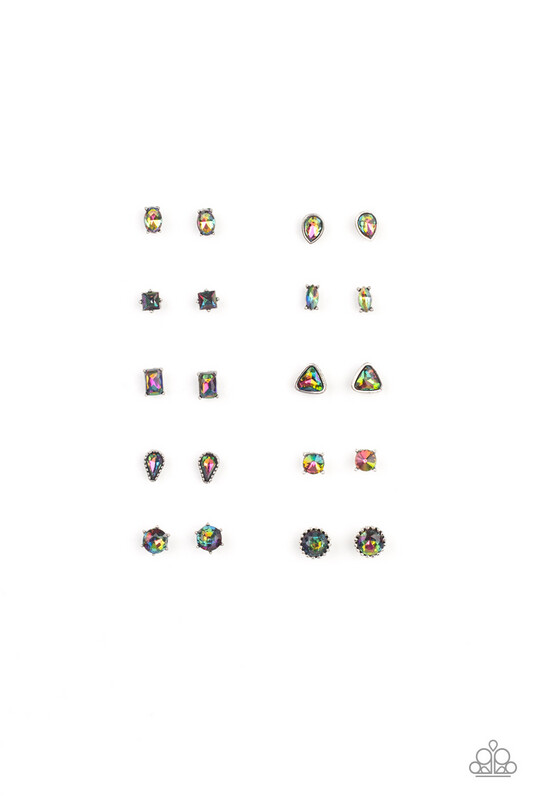 Starlet Shimmer-Various shaped oil spill gems