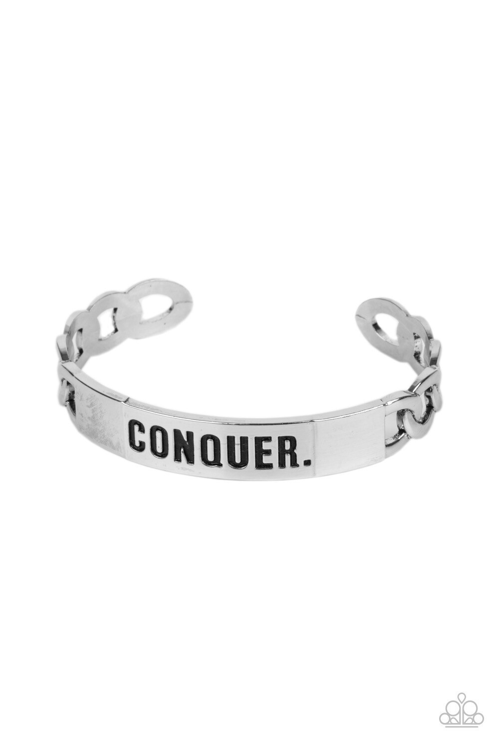 Paparazzi-Conquer Your Fears​ - Silver Cuff