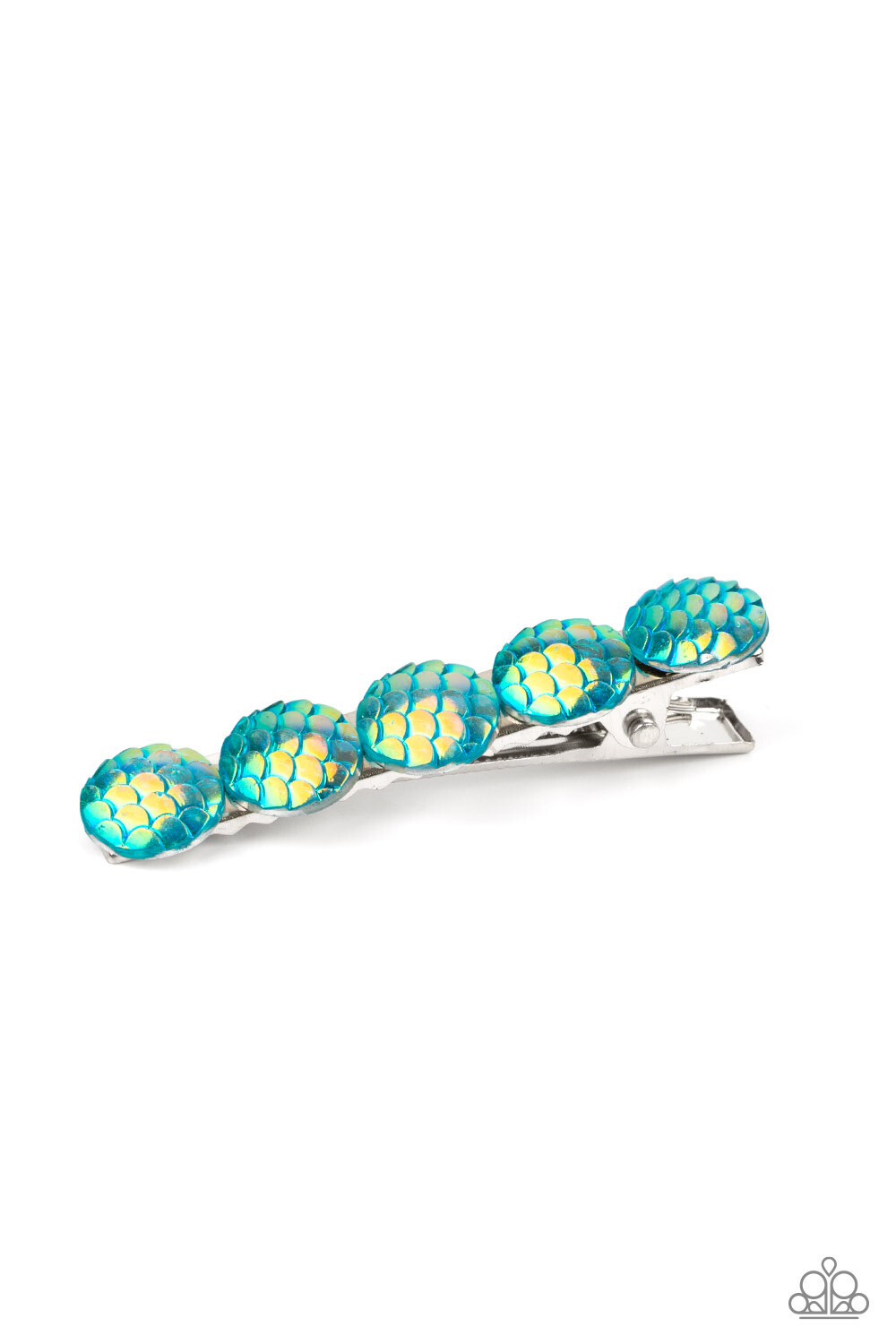 Paparazzi-Mesmerizingly Mermaid - Blue Hair Clip