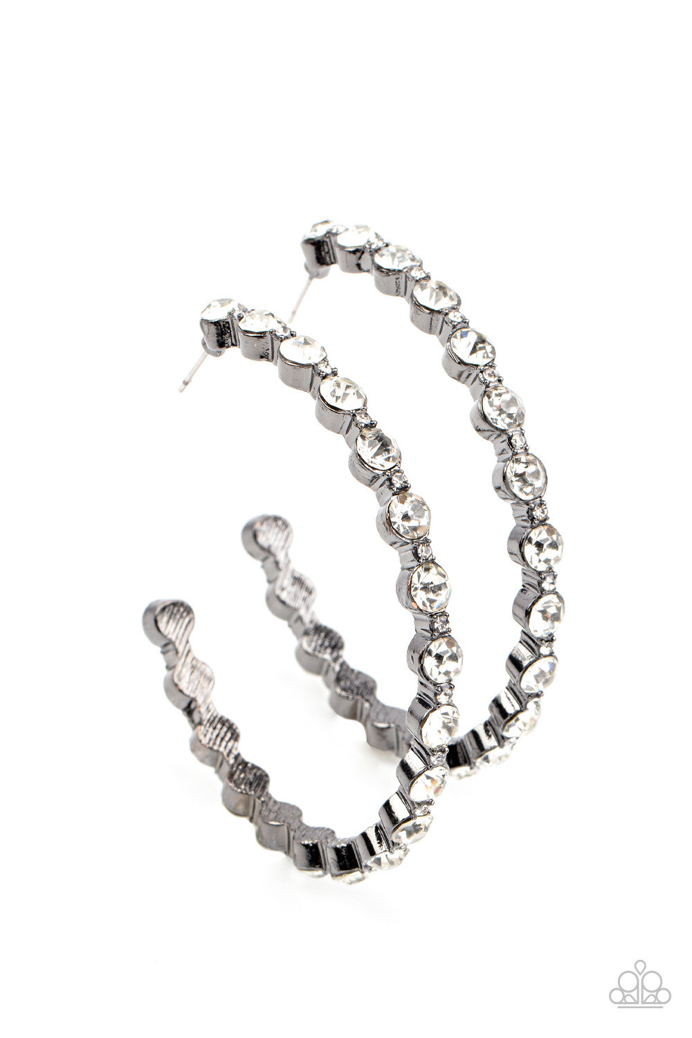 Paparazzi-Royal Reveler - Black Hoop