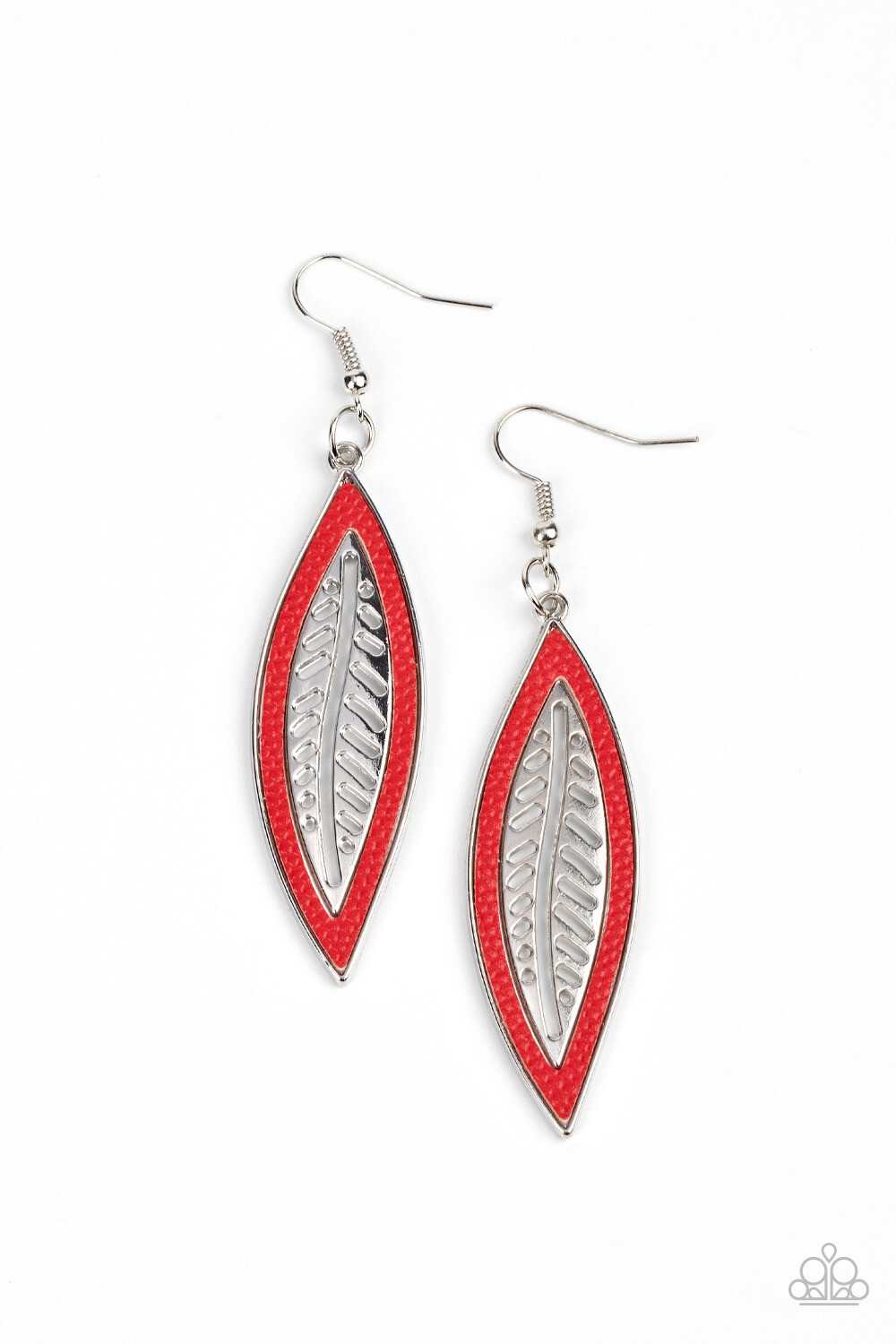 Paparazzi-Leather Lagoon - Red