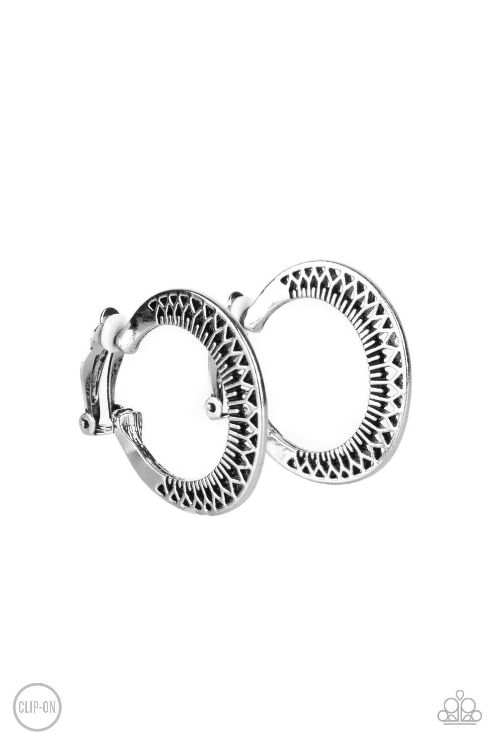 Paparazzi-Moon Child Charisma - Silver  Clip On
