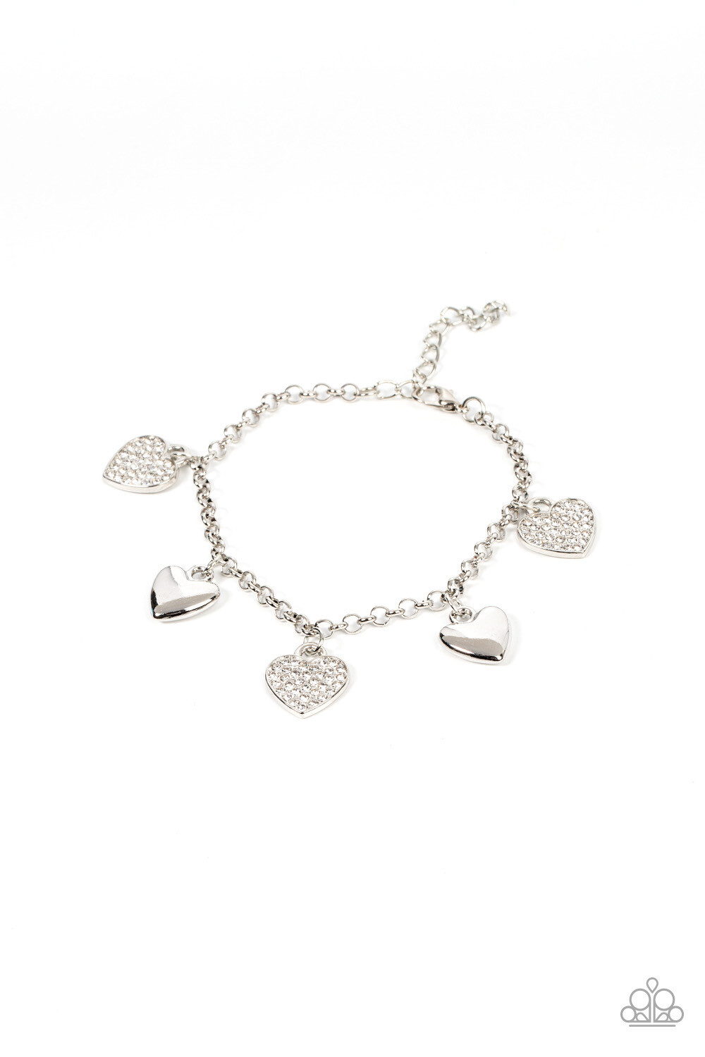 Paparazzi-Lusty Lockets - White