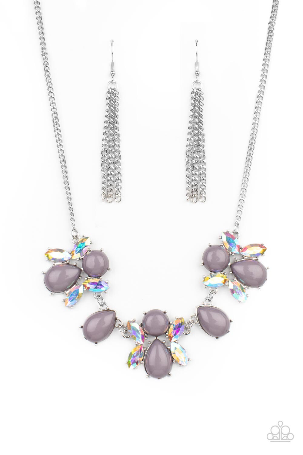 Paparazzi-Galaxy Gallery - Silver Iridescent