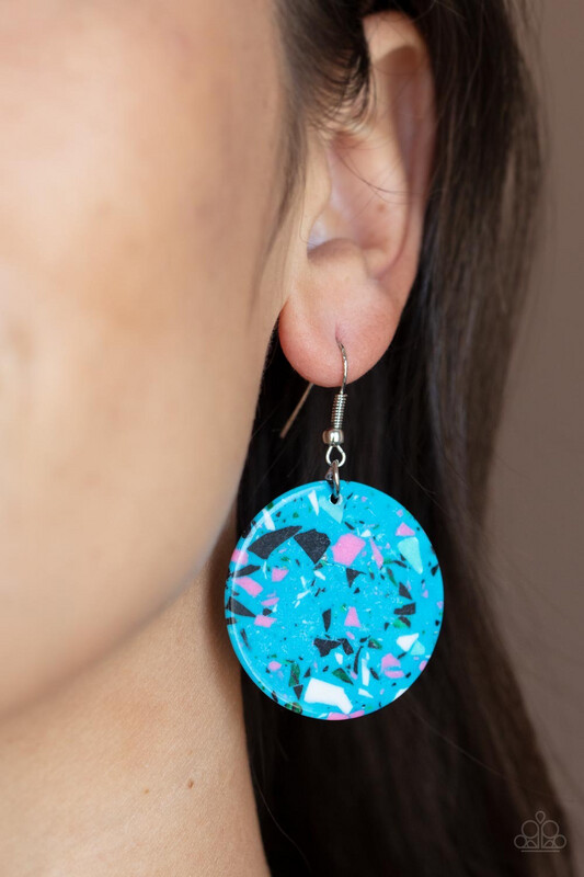 Paparazzi-Tenaciously Terrazzo - Blue